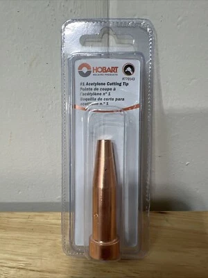 "Punta de corte de acetileno Hobart 770143 #1 5/8""- 1"" nueva" Foto 1 de 2
