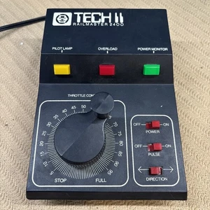 MRC Tech II Railmaster 2400 Train Controller Model Railroad Power Pack Tested - Picture 1 of 8