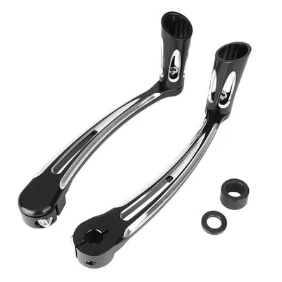 2x Brake Pedal Lever Gear Shift Lever For Harley Davidson FL Softail 2000-16 - Image 1 of 4