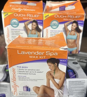 Kit de cera Sally Hansen Ouch-Relief para rostro y cuerpo - (paquete de 2) Foto 1 de 2