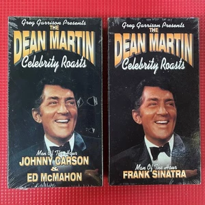 (2) VHS-Kassetten - DEAN MARTIN CELEBRITY ROASTS -- Sinatra JOHNNY CARSON --versiegelt NEU - Bild 1 von 3