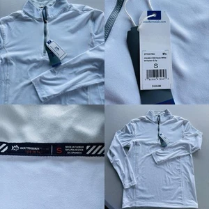 Pullover Southern Tide T3 Cuarto Cremallera Clásico Blanco Para Hombre S Nuevo con Etiquetas $110 - Imagen 1 de 15