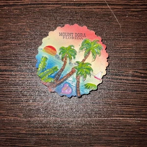 Imán de recuerdo para refrigerador Mount Dora Florida - Usado - Imagen 1 de 3