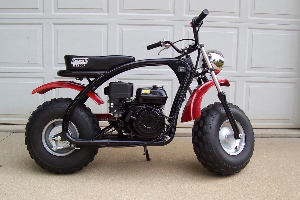 COLEMAN BT200X MINIBIKE LIKE NEW. With new front brake parts included! See pics. - Image 1 of 4