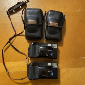 Canon Sure Shot Supreme 38mm Camera Pair READ DESCRIPTION!!! - Picture 1 of 12
