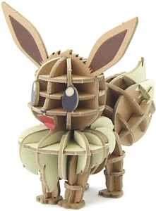 Pokemon 57 Teile 3D Papier Puzzle Eevee - Bild 1 von 2