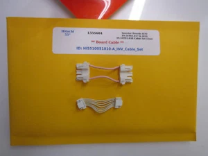 Hitachi 55" L55S604 Inverter Boards AUO 19.54T01.017 & AUO 19.54T01.018 Cables - Picture 1 of 3
