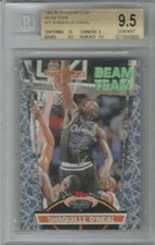 1992-93 Shaquille O'Neal Stadium Club Beam Team RC... BGS 9.5 w/10 Centering