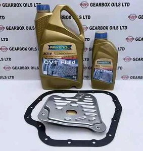 TOYOTA C-HR K310 K311 K312 CVT AUTOMATIC GEARBOX OIL 5L GASKET FILTER KIT - Picture 1 of 8
