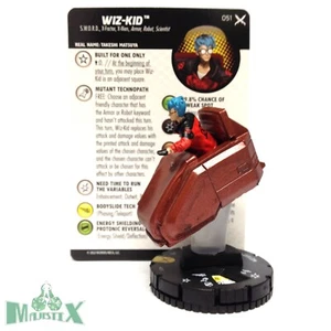 Heroclix X-Men: X of Swords set Wiz-Kid #051 Super Rare figure w/card! - Picture 1 of 1