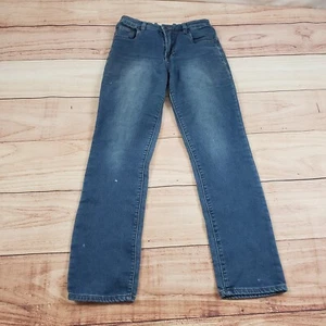 Lucky Brand Pants Boys 16 Blue Outdoors Straight Medium Wash Denim Casual Adult* - Picture 1 of 15