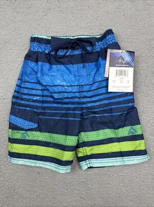 kanu surf swim trunks Kids size 4 blue shorts - Picture 1 of 24