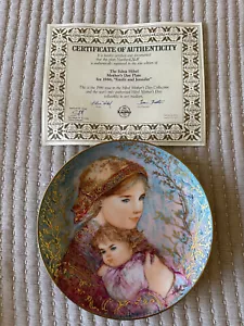 Edna Hibel Mother's Day Gift Plate Set 1984 - 1991 *8 Plates* - Free Shipping - Picture 1 of 18