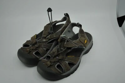 Mujer 7 Keen Venice Impermeable Deporte Senderismo Sandalia Cuero Marrón Zapatos con Cordones Foto 1 de 4