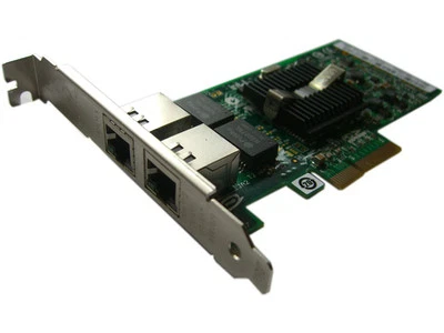 Intel Gigabit Dual PORT GIGABIT ETHERNET PCIe NIC Card EXPI9402PT NC360T - Image 1 of 4