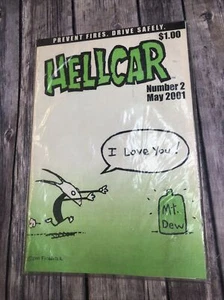 Hellcar Comic Magazine #2 I Love You CDMix W/ CD Music promo (JS) - Picture 1 of 6