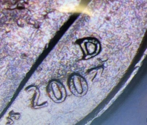 2003 D Roosevelt Dime - Weak 3 strike on Date Mint Error R14 - Picture 1 of 3