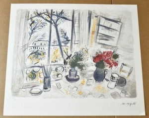 Marc Chagall, Fleur Du Parc - Picture 1 of 5