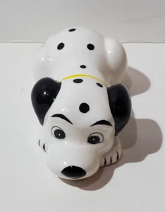 Vintage Disney Parks Dog Yellow Collar 101 Dalmatians 3" Ceramic Figurine Figure - Picture 1 of 3