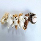 Dog Cat Panda Raccoon Rabbit Animal Wool Needle Felting DIY Felt Kits