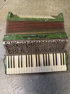 Vintage 1930 Hohner L'Organola Piano Keyboard Accordion Works - Picture 1 of 20
