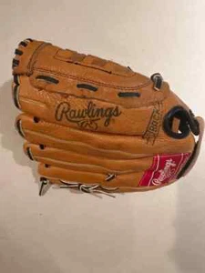 Used Rawlings Fastback Baseball glove Right 12.5” + Two Baseballs - Picture 1 of 10