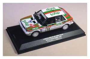 IXO 1:43 LANCIA DELTA HF 4WD RALLY SAN REMO 1987 A. FIORIO-L. PIROLLO - Foto 1 di 2