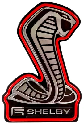 CARROLL SHELBY COBRA MUSTANG LED NEON SIGN SNAKE JET SVT GT350 GT500 SHIPS FREE!