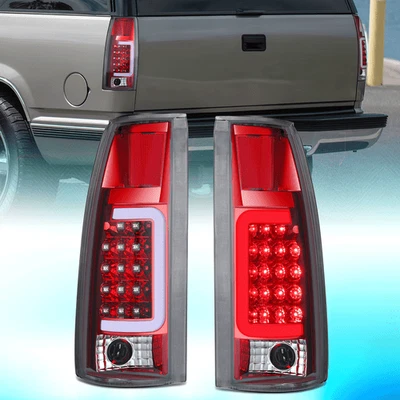 Para Chevy C1500 Suburban K1500 Tahoe 1988-2000 Barra LED Luz Trasera Lámpara de Freno Roja Foto 1 de 4