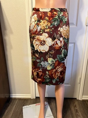 FALDA MULTICOLOR MEZCLA SEDA DOLCE & GABBANA TALLA 6 Foto 1 de 2