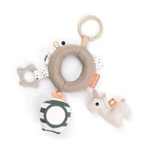 Baby Sensory Activity Ring Lalee - Teether, Baby Mirror with Rattle - Use The... - Picture 1 of 3