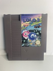 Adventures of Lolo 3 NES Nintendo PAL Game Cartridge