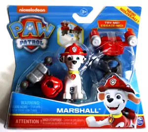 Nickelodeon Paw Patrol Marshall e 2 confezioni per cuccioli con clip - Foto 1 di 4