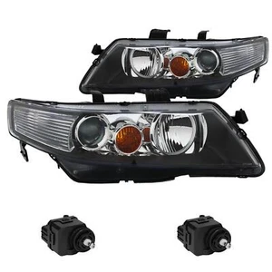 Juego De Faros Derecho E Izquierdo Para Honda Accord 03-05 H1+H1 Incl. Motor - Imagen 1 de 7