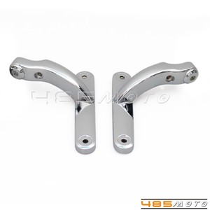 Auxiliary Spot Fog Turn Light Bracket Kit For Harley Electra Street Glide 94-16