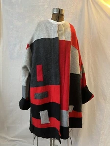 cashmere coat women, felted - Picture 1 of 12