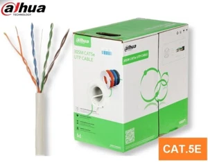 Cavo di Rete UTP Ethernet CAT5E 305 metri Matassa Bobina  4x2x24AWG RJ45 CCA - Foto 1 di 2