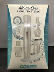 *NEW* Conair Satiny Smooth all-in-one Facial Trim System *FREE SHIPPING*