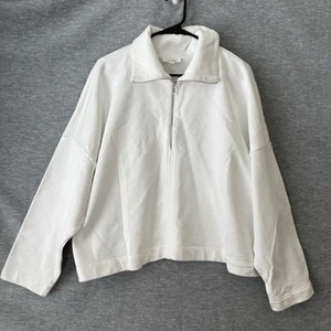 Haven Well Within Sweater Cropped Zip Pullover 100% Cotton Size: XXL - Picture 1 of 9