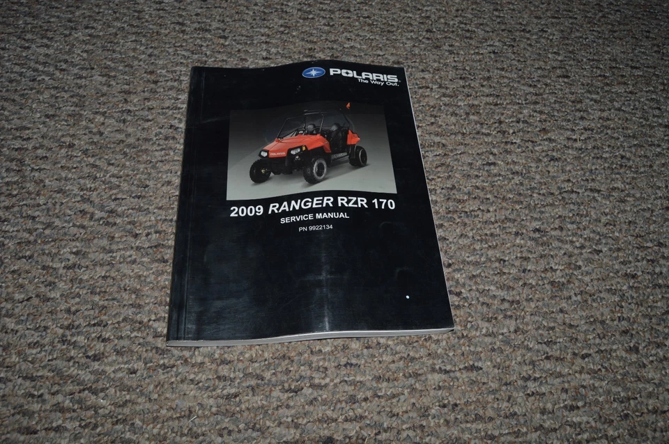 2009 POLARIS RANGER RZR 170 SERVICE MANUAL PN 9922134 Foto 1 de 1