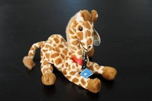 VINTAGE 1999 COCA-COLA RIFRAFF SOMALIA THE GIRAFFE BEAN BAG 5.5" PLUSH * NEW - Picture 1 of 5