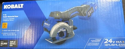 BRAND NEW -Kobalt 3" 24v Trigger Switch Brushless Cordless Multi-material cutter - Image 1 of 4