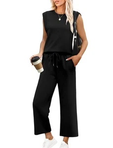 Two Piece Sets for Women Summer Outfits Lounge Sets Matching Sets Women Cloth... - Picture 1 of 6