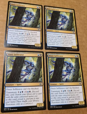 Magic The Gathering 4x Dimir Infiltrator Planechase Anthology 2016 casi nuevo/muy bueno Foto 1 de 2