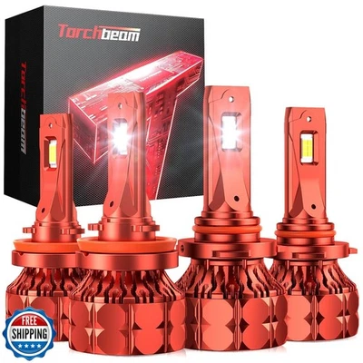 Torchbeam H11/H9/H8 9005/HB3 LED Bulbs T7 Series, 120,000LM 900% Ultra Bright - Image 1 of 4
