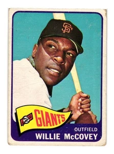 1965 Topps - Willie McCovey (#176) Gigantes de San Francisco en muy buen estado MD - Imagen 1 de 2