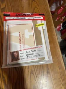 Pressman Unsolved Case Files: Jamie Banks Game (Used - With All Materials) - Picture 1 of 12