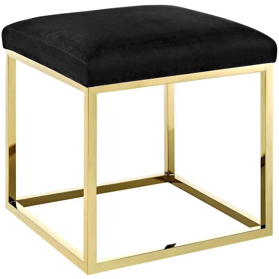 Modway Furniture Anticipate Otomana, Dorado Negro - EEI-2849-GLD-BLK Foto 1 de 1