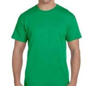 Gildan Ultra Cotton T-Shirt Mens Short Sleeve Tees 100%  6 ounce Cotton 2000 - Picture 1 of 24
