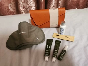 Cathay Pacific Amenity Kit Business Class by Bamford - Orange (*NEW 2025 Style) - Picture 1 of 3
